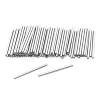 uxcell 100 Pcs Stainless Steel 1.6mm x 15.8mm Dowel Pins Fasten Elements 